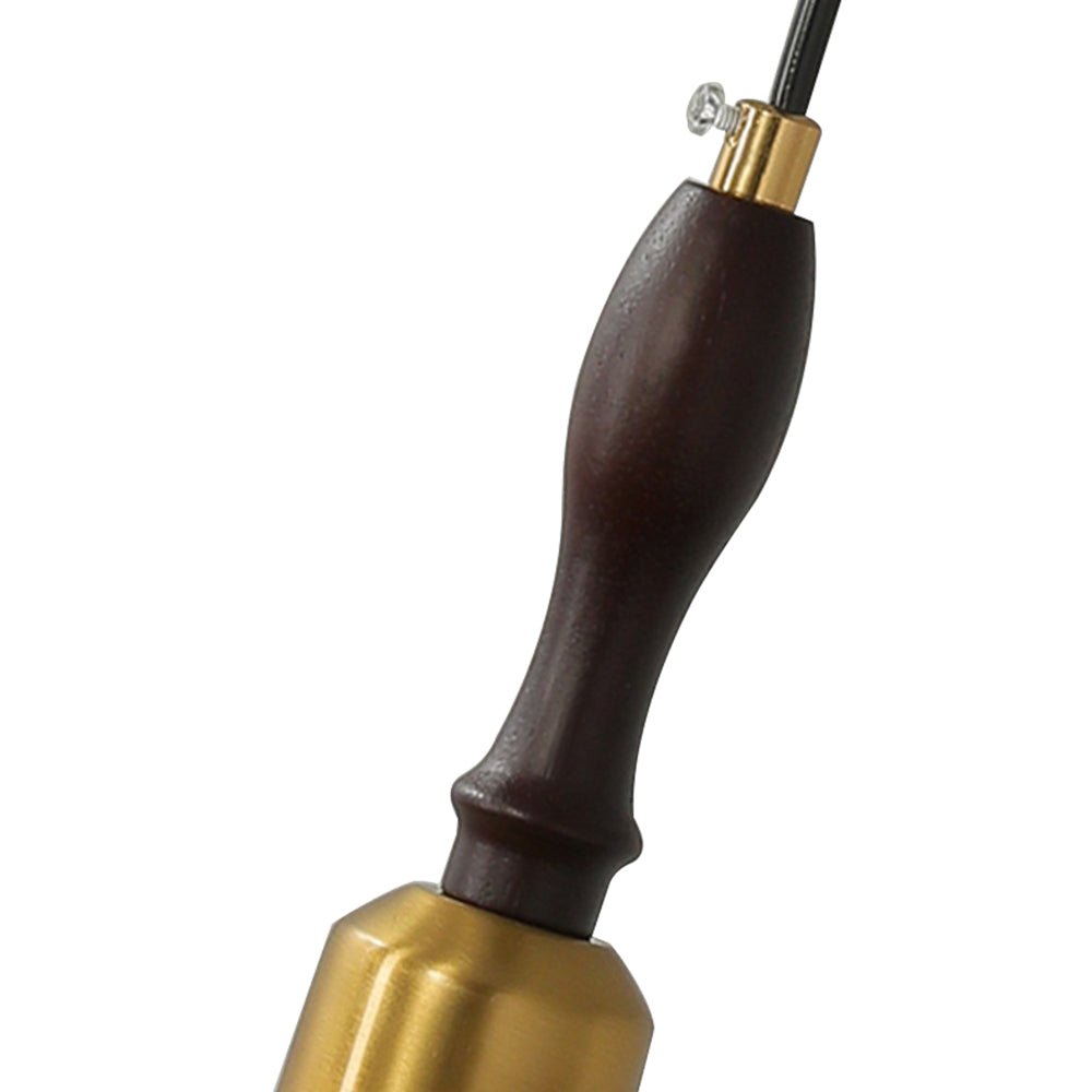 Suspension Laiton Danois Fleur Noir pour Salle à Manger