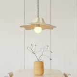 Suspension Céramique Design Cannelé Abat-Jour pour Salle à Manger