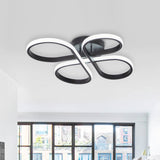 Plafonnier Salon Spirale en Métal