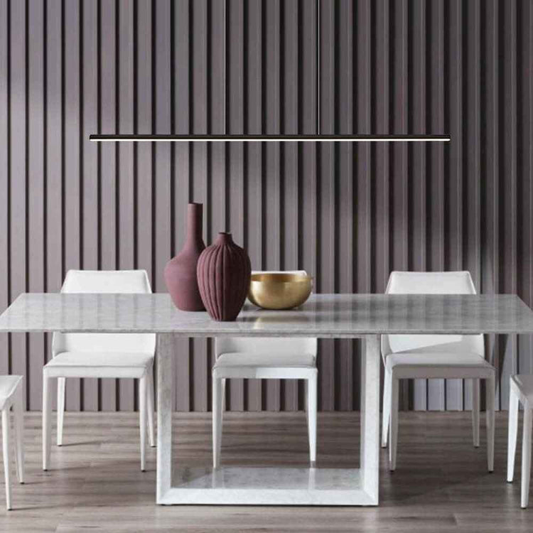 Plafonnier LED Dimmable Linéaire Plafond Suspendu pour Cuisine
