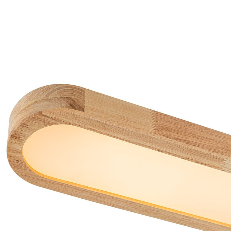 Plafonnier Cuisine Ovale en Verre