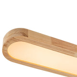 Plafonnier Cuisine Ovale en Verre