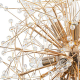 Lustre Salon Spoutnik en Cristal