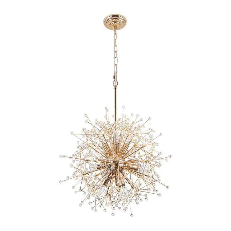 Lustre Salon Spoutnik en Cristal