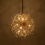 Lustre Salon Spoutnik en Cristal
