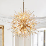 Lustre Salon Spoutnik en Cristal