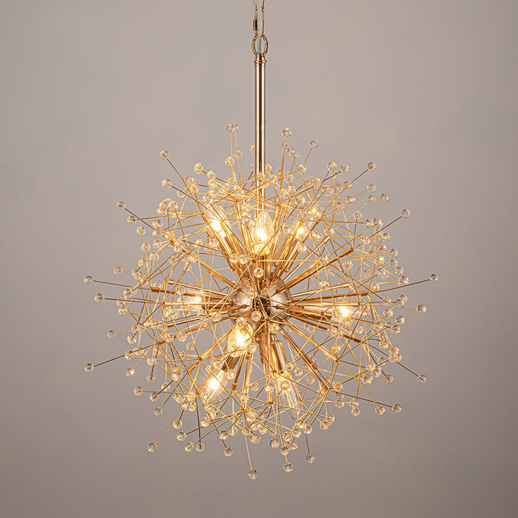 Lustre Salon Spoutnik en Cristal