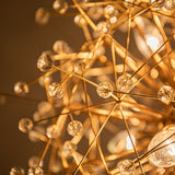 Lustre Salon Spoutnik en Cristal