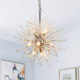 Lustre Salon Spoutnik en Cristal