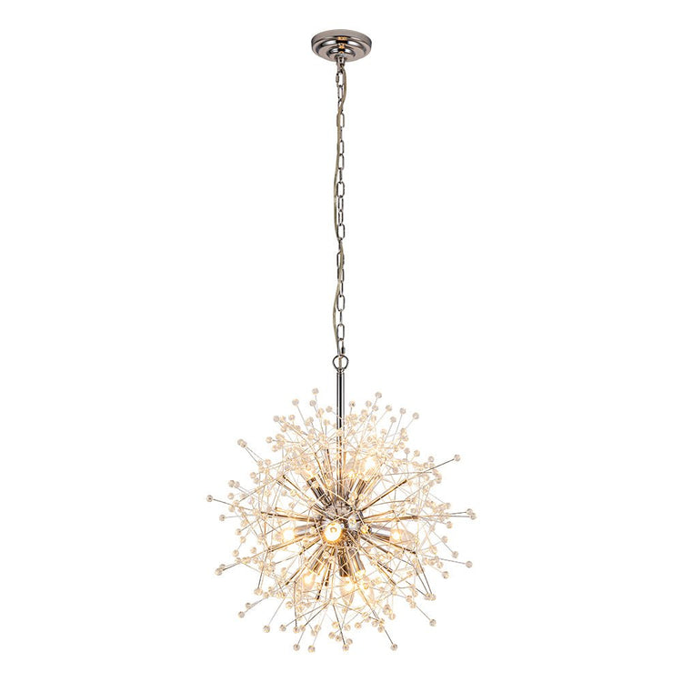 Lustre Salon Spoutnik en Cristal