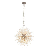 Lustre Salon Spoutnik en Cristal