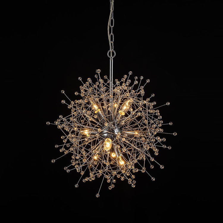 Lustre Salon Spoutnik en Cristal