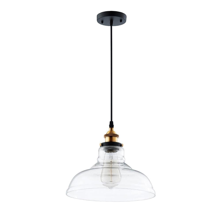 Suspension Salle à Manger Dôme en Verre 28 cm