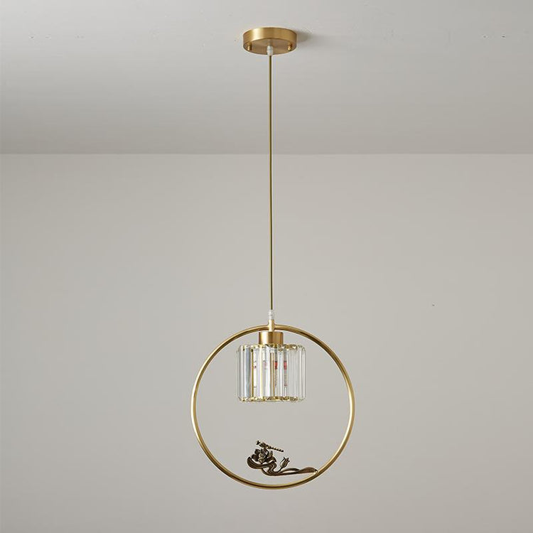 Suspension Salle à Manger en Cristal 35 cm
