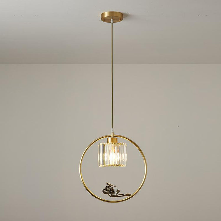Suspension Salle à Manger en Cristal 35 cm