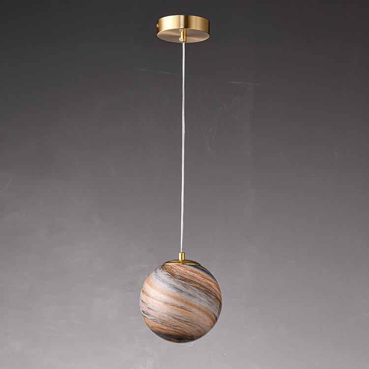 Suspension Salle à Manger Globe en Verre 15 cm