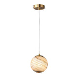 Suspension Salle à Manger Globe en Verre 15 cm