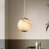 Suspension Salle à Manger Globe en Verre 15 cm