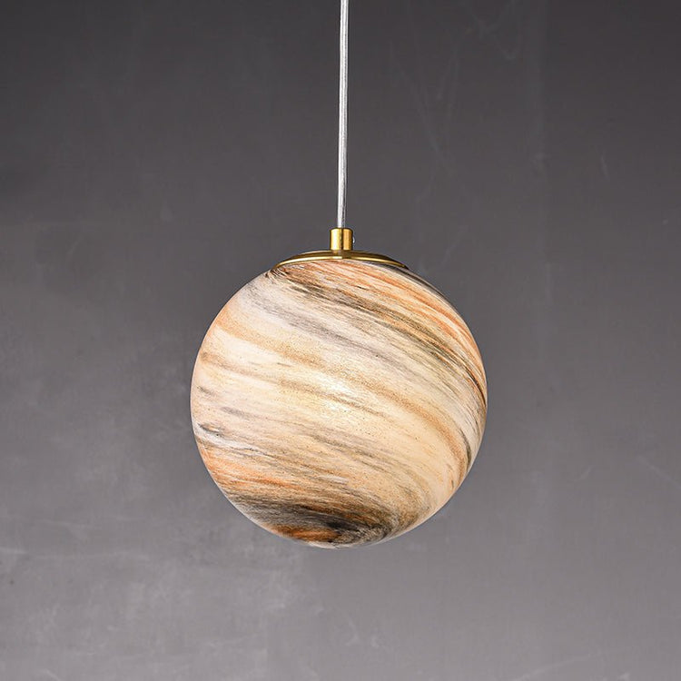Suspension Salle à Manger Globe en Verre 15 cm