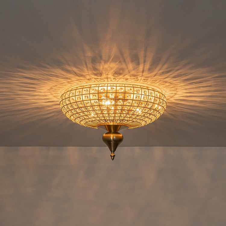 Plafonnier Cuisine en Cristal