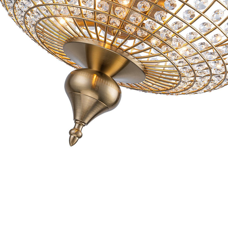 Plafonnier Cuisine en Cristal