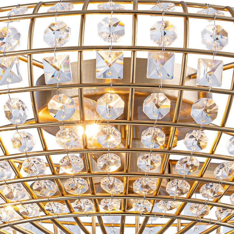 Plafonnier Cuisine en Cristal