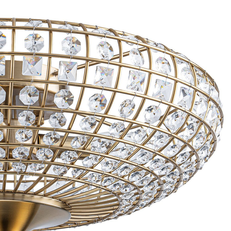 Plafonnier Cuisine en Cristal