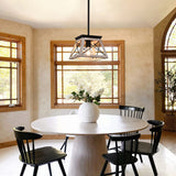 Suspension Luminaire Campagne Chic Rustique 1 Lumière Simple Mini pour Salle à Manger