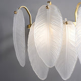 Applique Murale Chambre Plume en Verre