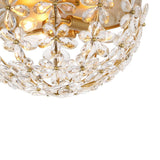 Plafonnier Salle de Bain Bol en Cristal 42 cm
