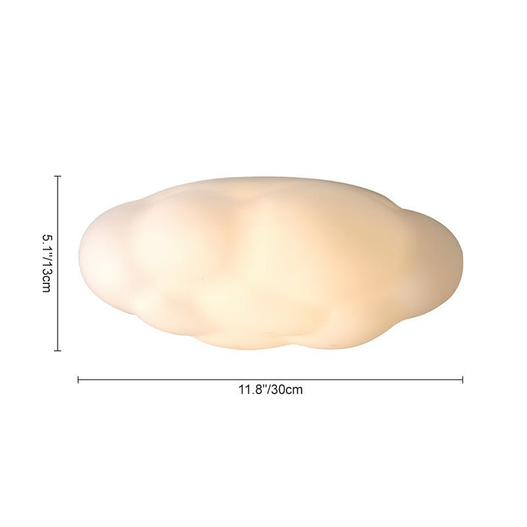Plafonnier Salon Nuage en Métal 30 cm