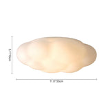 Plafonnier Salon Nuage en Métal 30 cm