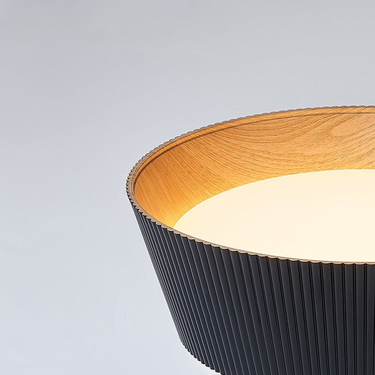 Plafonnier Salon en Bois 45 cm