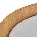 Plafonnier Salon en Bois 45 cm