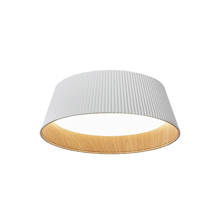 Plafonnier Salon en Bois 45 cm