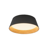Plafonnier Salon en Bois 45 cm