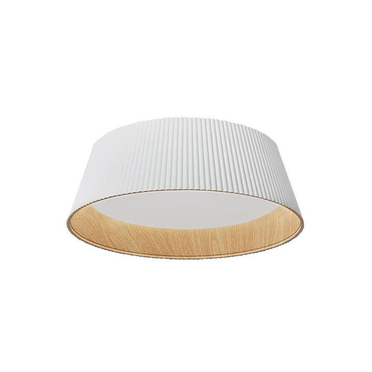 Plafonnier Salon en Bois 45 cm