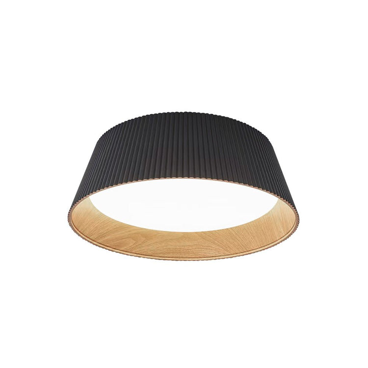 Plafonnier Salon en Bois 45 cm