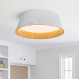 Plafonnier Salon en Bois 45 cm