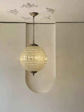 Lustre Cristal Moderne Français Sphère