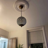 Lustre Cristal Moderne Français Sphère