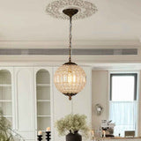 Lustre Cristal Moderne Français Sphère