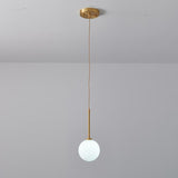 Suspension Salle à Manger Globe en Verre 12 cm