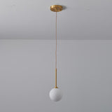 Suspension Salle à Manger Globe en Verre 12 cm