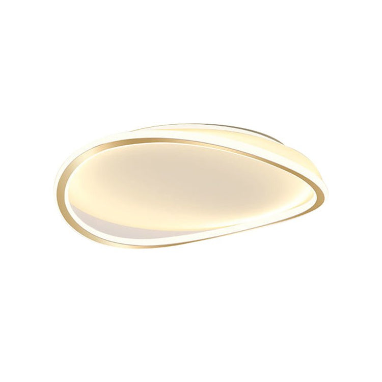 Plafonnier LED Géométrique Rond en Warm Blanc pour Cuisine