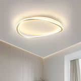 Plafonnier LED Géométrique Rond en Warm Blanc pour Cuisine