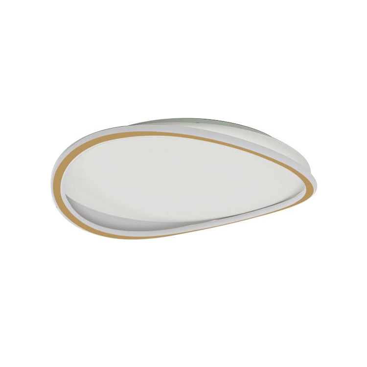 Plafonnier LED Géométrique Rond en Warm Blanc pour Cuisine