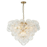 Lustre Salon Boule en Verre 70 cm Modèle 2