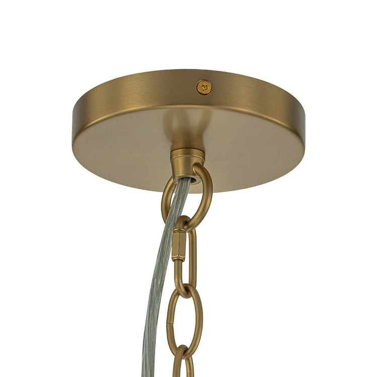 Lustre Salon Boule en Verre 70 cm Modèle 2