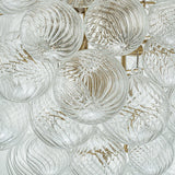 Lustre Salon Boule en Verre 70 cm Modèle 2